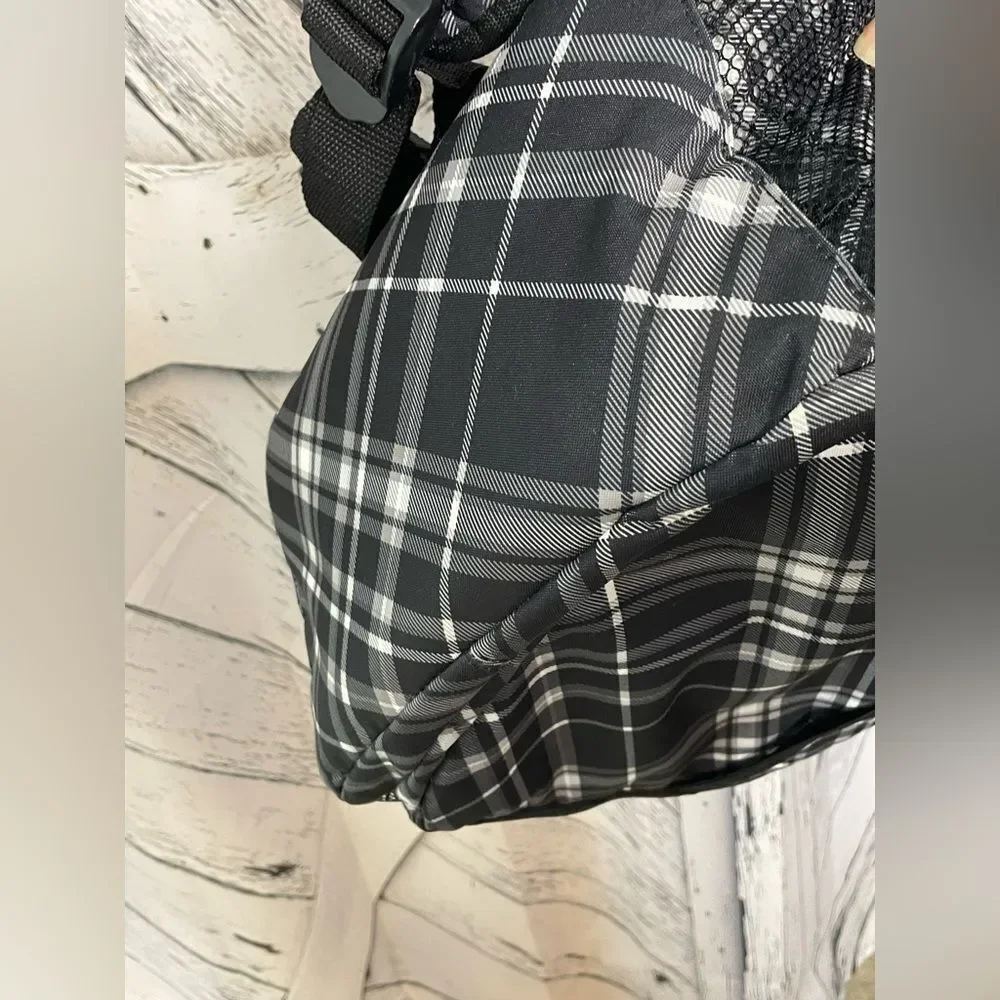 THIRTY-ONE Backpack Sling Style Camera & Laptop Bag Plaid